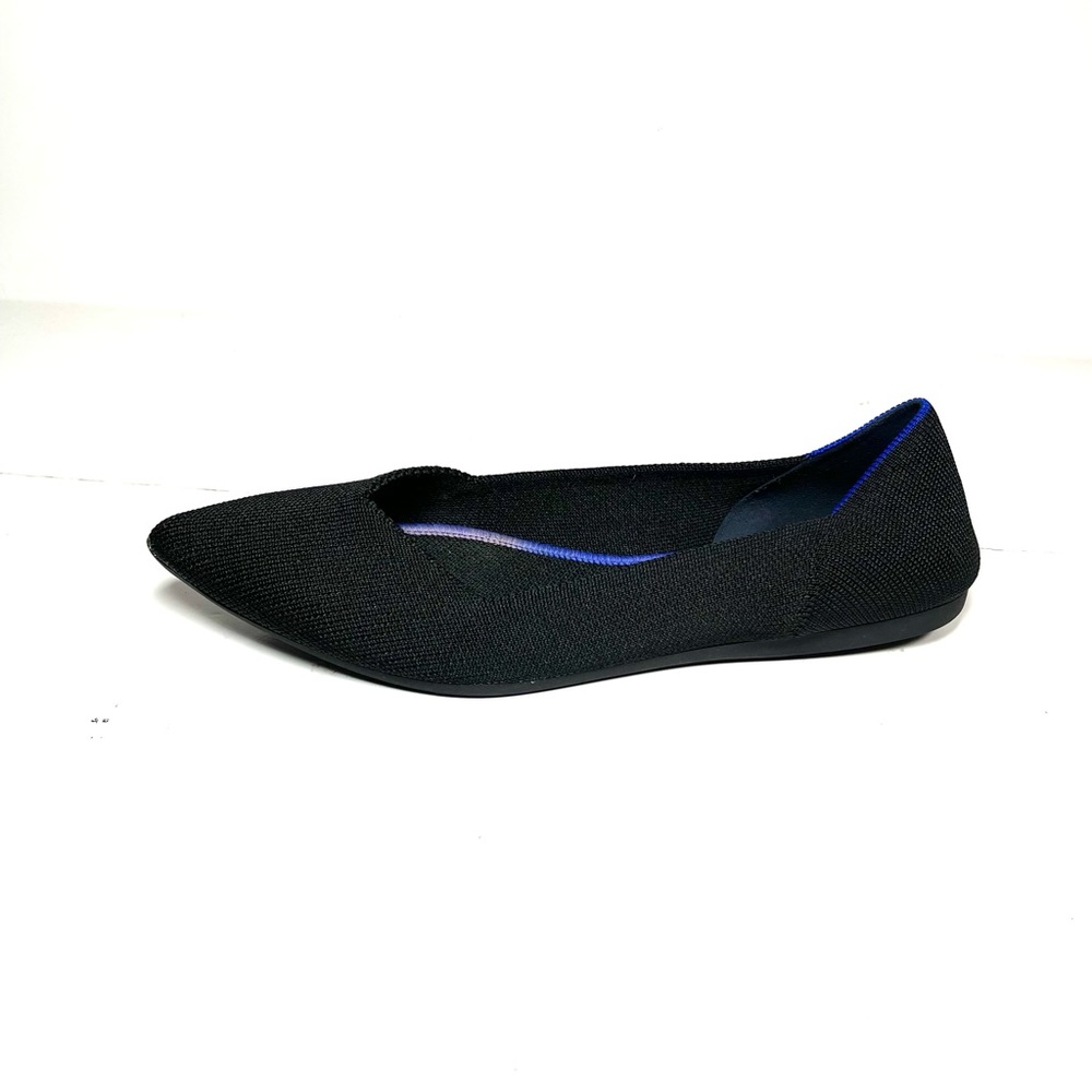 Rothy's The Point Ballet Flats Women’s Size 8.5 Pointed Toe Comfort Black.‎